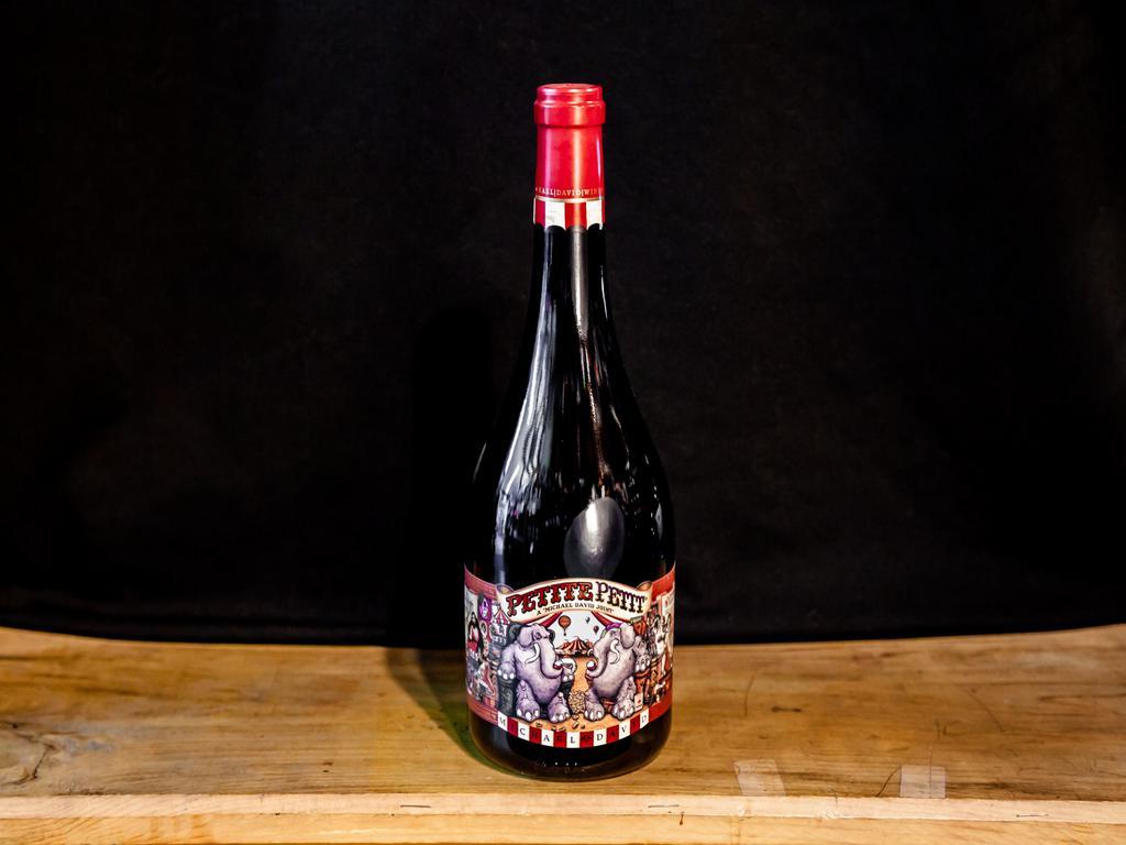 Michael David Petite Petit Wine · Must be 21 to purchase. 750 ml. bottle. From winemaker Adam Mettler, this opaque purple-colored 2012 exhibits gorgeous aromas of camphor, blueberries, blackberries, licorice, toast and subtle background smoke. 