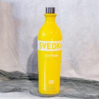 SVEDKA Citron Lemon Flavored Vodka · Must be 21 to purchase. 750 ml. bottle. SVEDKA Citron Lemon Lime Flavored Vodka is a smooth ...