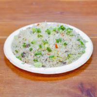 Veg fried rice · Rice fried with vegetables