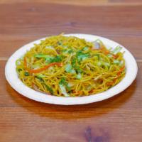 Veg Chowmein · Stir fried noodles with vegetables