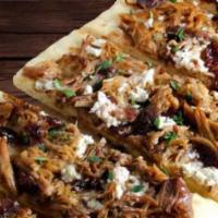 The Smokehouse Pulled Pork · Take our traditional pulled pork sandwich and put it on a flatbread. 5