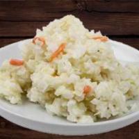 Coleslaw · Finely shredded cabbage with mayonnaise dressing.
4 oz serving.