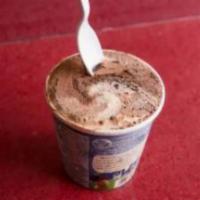 Tonight Dough Ice Cream · Ben and Jerry's ice cream flavor. Caramel and chocolate ice cream with chocolate cookie swir...