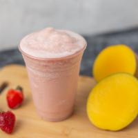 Kandy Krush · Strawberries, mangoes. soursop and  choice of protein (vegan or whey).