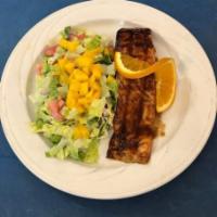 Grilled Salmon · Grilled to perfection.