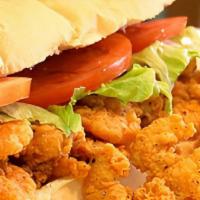 PoBoy Sandwich · Fried Shrimp, Chicken, or Fish on a toasted buttered bun with your choice of cheese, lettuce...