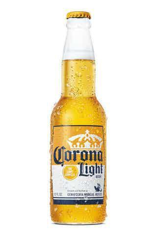 Corona Light · Must be 21 to purchase. Corona light Mexican beer makes every day the lightest day with its uniquely refreshing flavor at 99 calories per serving. Brewed with water, barley malt, non-malted cereals, hops and bottom-fermenting yeast, this pilsner-style lager beer delivers a pleasant fruity-honey aroma, a distinctive hop flavor and a crisp and clean finish, making it the perfect choice for those seeking a flavorful light beer. Enjoy this Corona beer with lime on a hot day or share it with friends at your next backyard barbecue. This Mexican lager style beer pairs well with spicy food, nuts, chicken or citrus-infused dishes. Corona Light isn't just a light beer. 