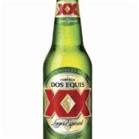 Dos Equis Lager · Must be 21 to purchase. Dos Equis Lager Especial is a crisp golden pilsner-style beer made f...