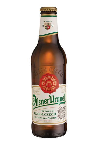 Pilsner Urquell Beer 6 Pack 12 oz. Bottles · Must be 21 to purchase. Pilsner in the Czech Republic was literally born to make beer. When King Wenceslas II of Bohemia founded the city in 1295, he granted its 260 households the right to make beer. For hundreds of years, this worked great. Yet as might be expect with this many home brewers, quality varied over time. It was easy to get beer but not so easy to get good beer. In 1838, several of the more enthusiastic brewers in town declared 36 barrels undrinkable and dumped them out in front of the town hall. This drove the brewing households to join forces and collectively build a brewery -- The Citizens Brewery of Plzen. 
