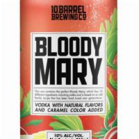 10 Barrel Brewing Co. Bloody Mary ( 4 PK x 12 OZ CANS ) · Must be 21 to purchase. We have created the perfect Bloody Mary! It contains 12 different in...