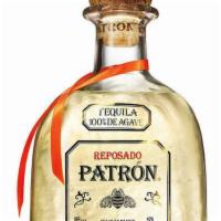 Patrón Reposado Tequila ( 750 ML ) · Must be 21 to purchase. Patrón Reposado is aged for at least two months in a combination of ...