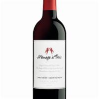 Menage A Trois Cabernet Sauvignon · Must be 21 to purchase. We recommend you enjoy a regal romp of with the King of Reds: Cabern...