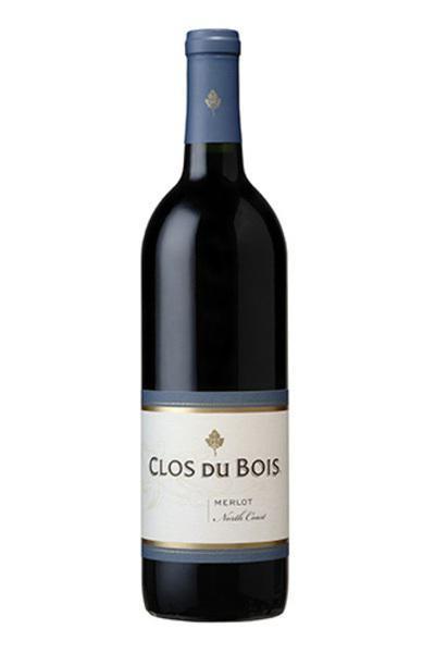 Clos Du Bois Merlot · Must be 21 to purchase. The color of this Merlot is dense black cherry red. It has aromas of raspberry and black cherry, with a touch of vanilla, sweet tobacco and toasty oak.Rich flavors of bright blueberry and black cherry. 