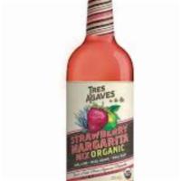 Tres Agaves Strawberry Margarita Mix 1 Bottle 1.0L · Made with real lime, agave and pure filtered water, this organic margarita mix lends a fresh...