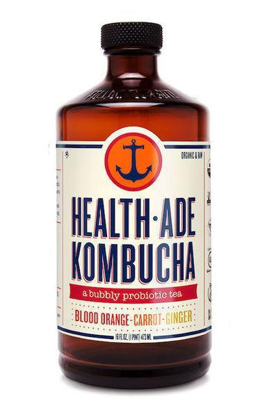 Health-Ade Kombucha Blood Orange Carrot Ginger · 