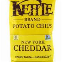 Kettle Chips New York Cheddar · Bag 5 oz.