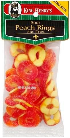 king henry Peach Rings KING SIZE  · 