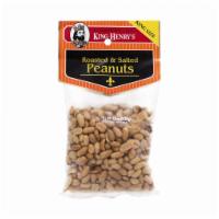 King Henry's Roasted Salted Peanuts  KING SIZE · 