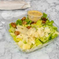 Caesar Salad · Romaine lettuce, crouton, Parmigiano cheese.