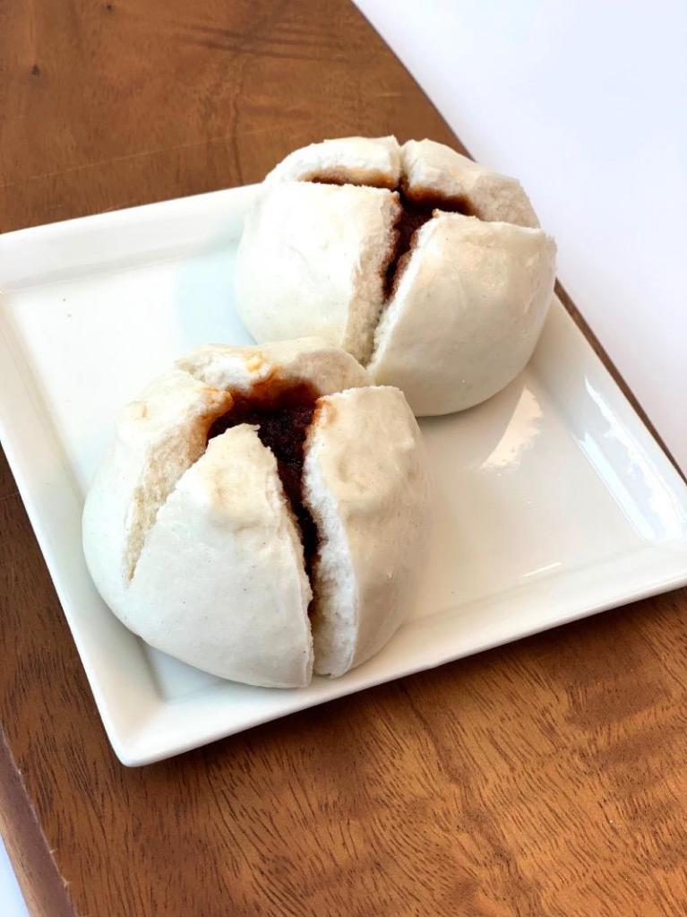 Red Bean Bun · Perfectly sweet steamed red bean bun