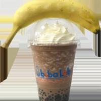 Chocolate Banana · Fresh bananas blended in a cream base w/ semi-sweet ground chocolate and cocoa sauce.