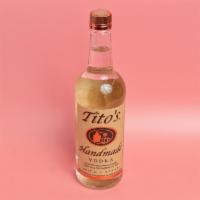 Tito's Handmade · Distilled five times for a smooth and pure flavor with a sweet finish. Must be 21 to purchase.