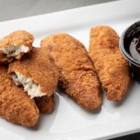 5 Piece Chicken Strips · Served with choice of sauce. 