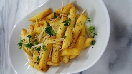 Mediterranean Fries · Served with oregano, rosemary and Parmesan cheese.
