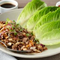 Korean Steak Lettuce Wraps · onions, cabbage, gochujang