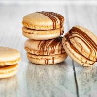 Salted Caramel French Macaron · The classic French confection meets the classic French macaron. Filled with fresh salted car...