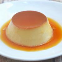 Flan · Vanilla custard.