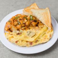 Omelette Platter · Choice of 3 fillings.