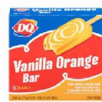 Vanilla Orange Bar · Box of 6.