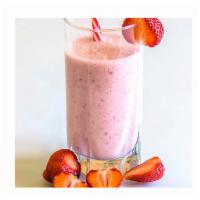 NSA Wild Strawberry Froyo Shake · No sugar added, fat-free.