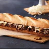 Steak and Cheese Sub · Steak, mushrooms, mayo and our signature 3 cheeses.