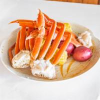 L8. Half lb. Snow Crab Legs Lunch Special · 