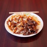 8. Chicken, Beef and Shrimp Teriyaki · 