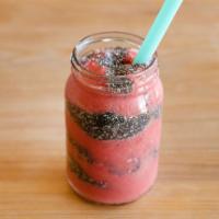 Chia Chia  · Strawberry, Lime, Coconut Water, Chia Seeds, Agave