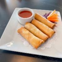 House EGG ROLLS · House vegetable spring rolls, served with sweet and sour  sauce. 
