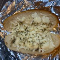 Loaf of Garlic Bread · With Mozzarella cheese $5.00