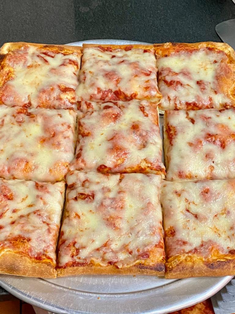  Sicilian Pizza 9 square Slices  · Deep dish pizza 