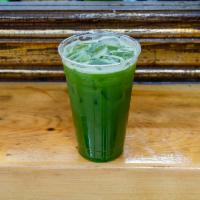 8. The Ultimate Green Juice The  Hulk Smoothie · 24 oz. 1 size pressed. Spinach, kale, lime, celery, green apple, ginger and cucumber.