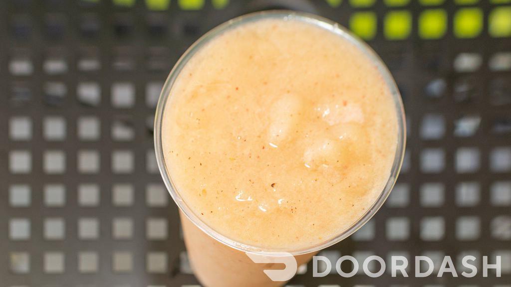 Hollywood Smoothie · Strawberry, kiwi, mango protein.