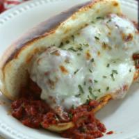 The Meatball Parmesan  · Meatball, fresh mozzarella, marinara sauce, parmesan cheese. Choose your favorite bread.  Wh...