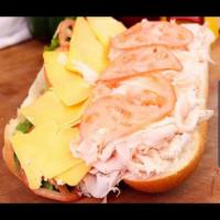 Boar's Head Salsalito Turkey And Peppermill Turkey Combo · Boar's Head salsalito Turkey and Peppermill Turkey, choose your bread, white, Rye, ww,roll,b...