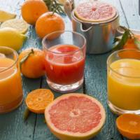 The Vitamin C Booster Juice · Lemon, orange,pineapple, ginger, grapefruit. 