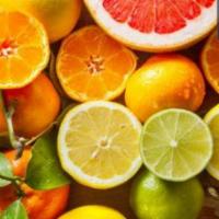 The Cold Flu And Fever Juice  · Orange,lime,honey, ginger, grapefruit. 