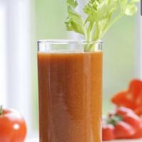 The Tomato And Veggies Juice · Tomato,kale,carrot,celery,beets,spinach
