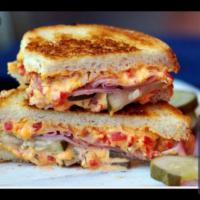 Grilled Cheese  With Your Choice Of Meat · Oven Gold Roasted Turkey, Salsalito Turkey, Chipotle Chicken Breast, Smoked Turkey, Peppermi...