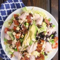 Cinco de Mayo Salad  · Boar's Head chipotle chicken, beans,tomatoes, corn, pico de gallo, shredded cheddar,avocado....